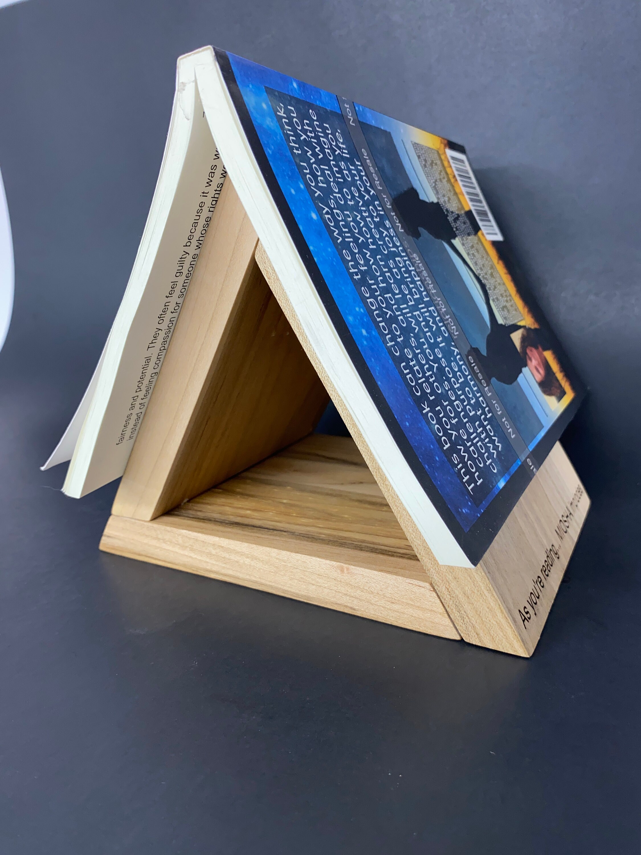 Book Stand, Book Holder, Personalized and Engraved - Etsy