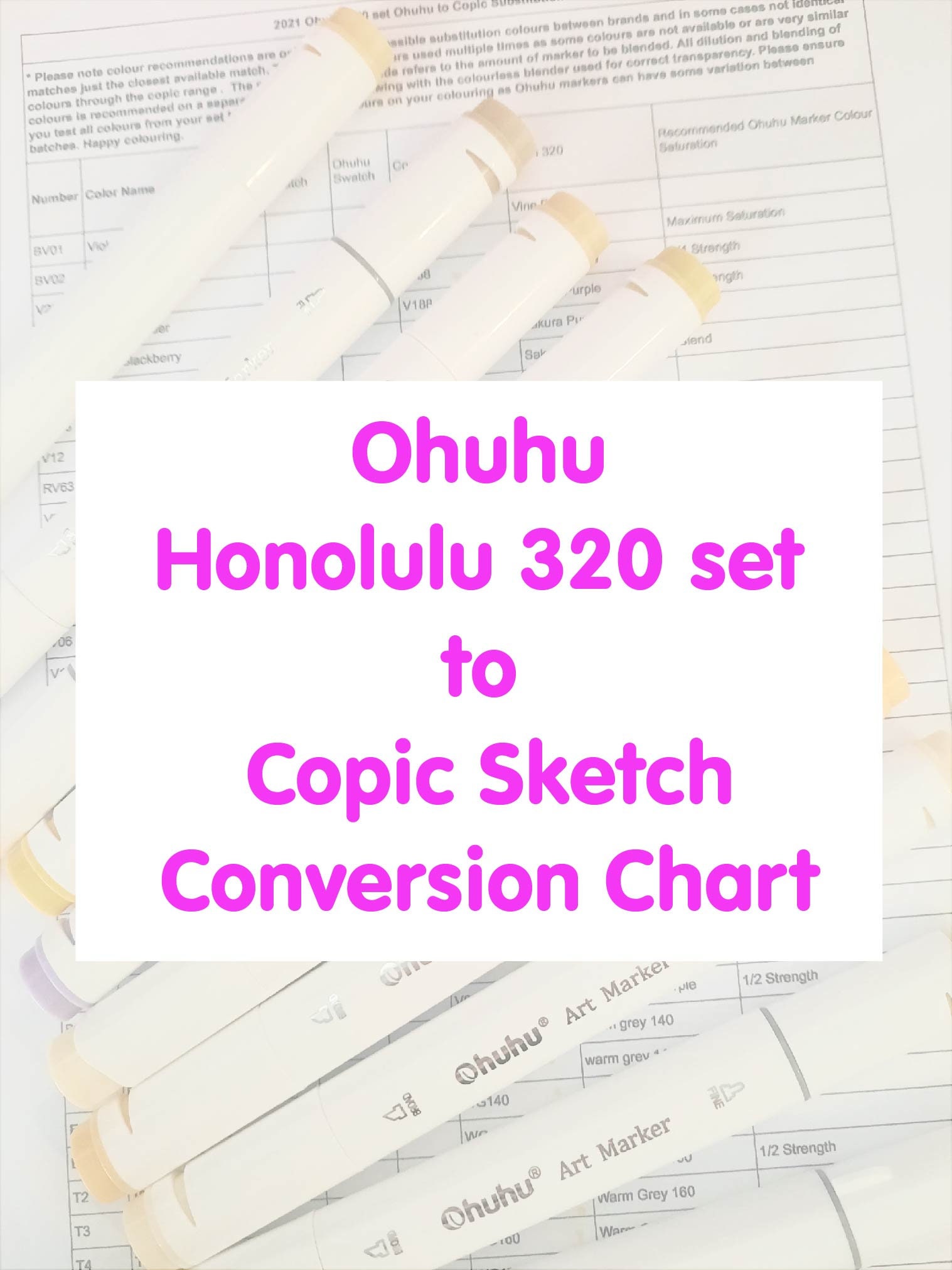 Ohuhu Honolulu COMPLETE 363 Swatch Chart [Includes Large Print Option!] -  Mystic Sparkle Wings's Ko-fi Shop - Ko-fi ❤️ Where creators get support  from fans through donations, memberships, shop sales and more!