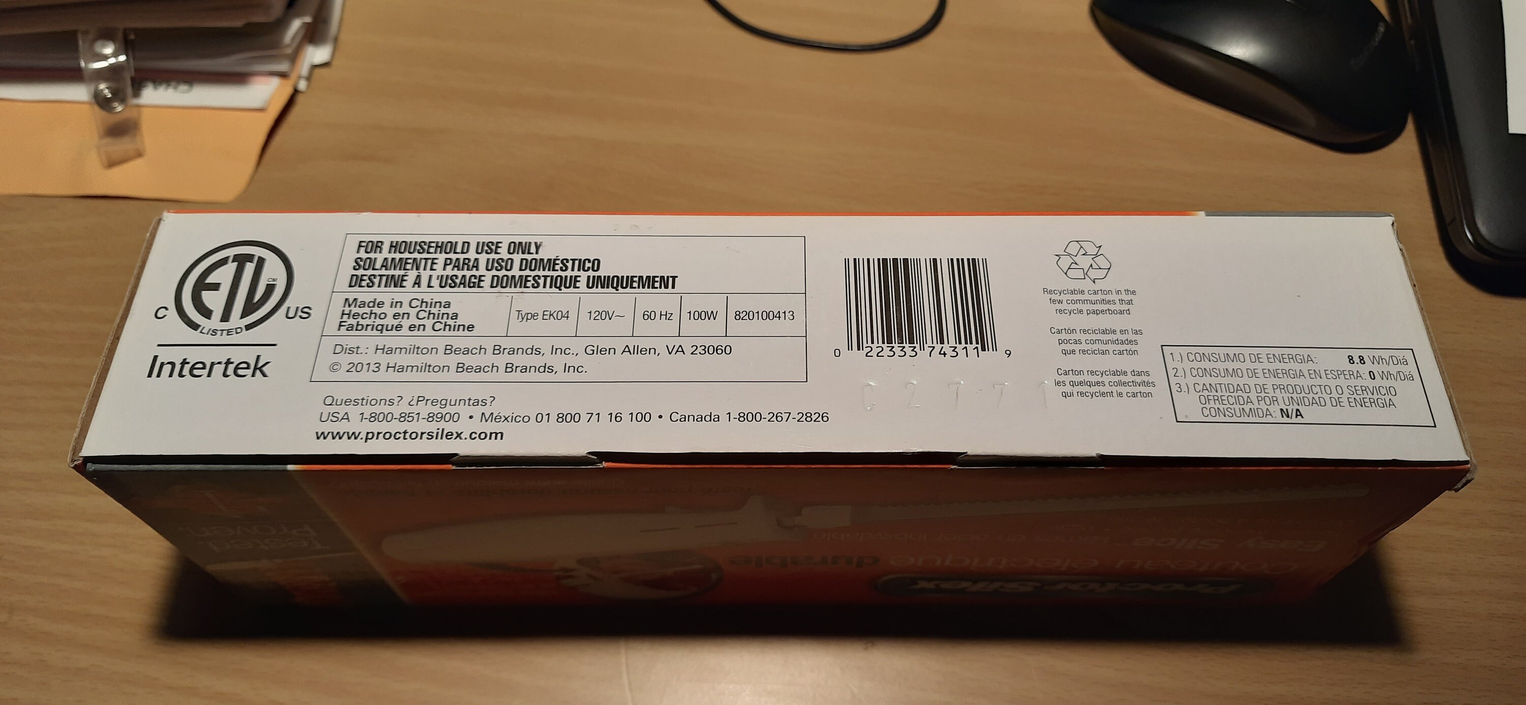 Proctor Silex Durable Electric Knife 74311Y Easy Slice Etsy