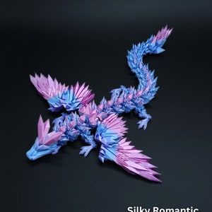 Dragon Fidget Toy, 3d Articulated Winged Dragon, Flexible Dragon Toy, Handmade Crystal Dragon, Gift For kids, Christmas Gift Bookshelf Decor
