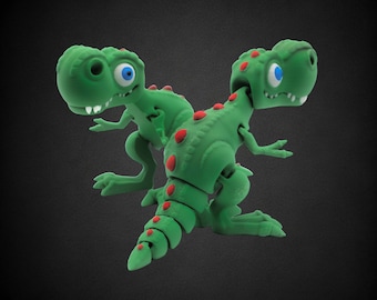3D Printed Articulated T-Rex Toy – Poseable Dinosaur Collectible