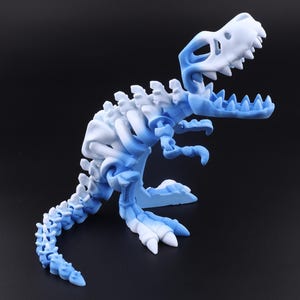 3D Printed Tyrannosaurus, T-Rex, Articulated Dinosaur Figurine, Toddler Room Decor, Dinosaur Toy Handmade Childrens Toys, Gift for Him