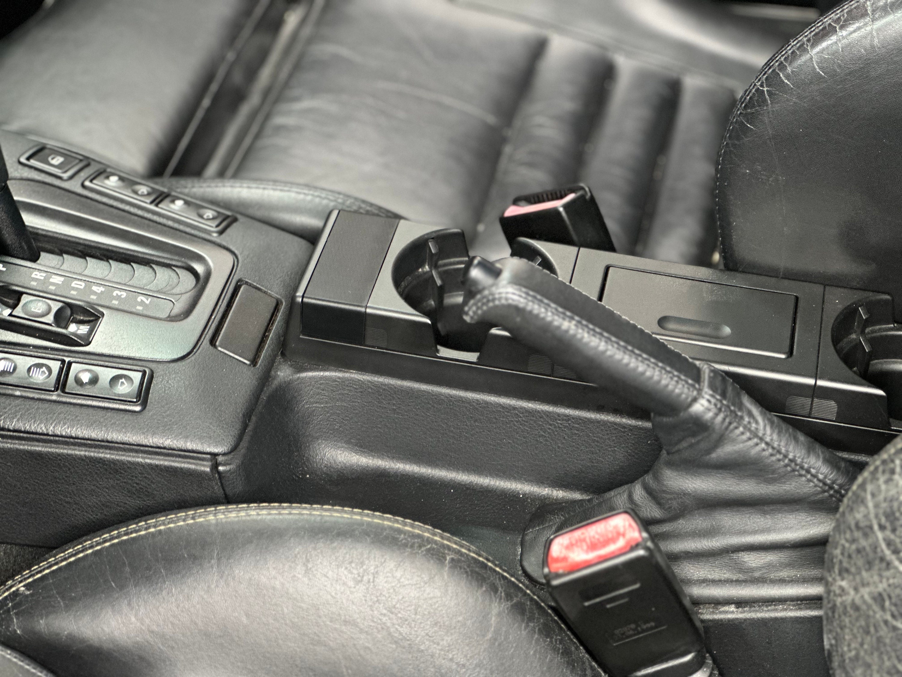 BMW E36 3-Series Center Storage Tray – 1992-1999 M50/M52/S50/S52, PETG Black