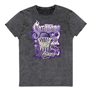 Sacramento Kings - Vintage Denim T-Shirt