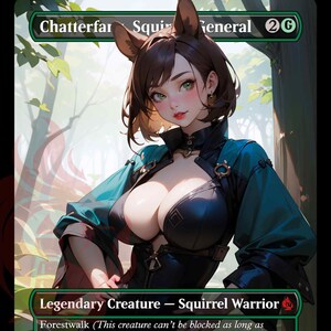 Chatterfang, écureuil général - PROXY Anime Waifu Ver A