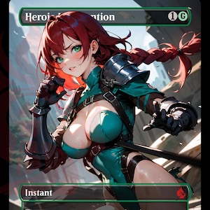 Heroic Intervention -   PROXY Anime Waifu Ver A