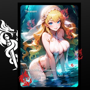 Treasure Token - PROXY personalizado Anime Waifu Ver A