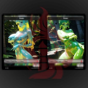 Slug Token - Full Art Double-Sided Custom Proxy Ver A & B