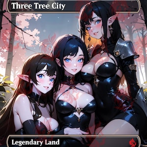 Three Tree City - Land PROXY Anime Waifu Ver B