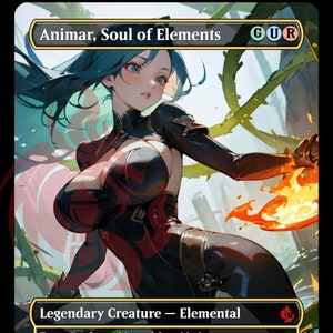 Animar, Soul of Elements -   PROXY Anime Waifu Ver A