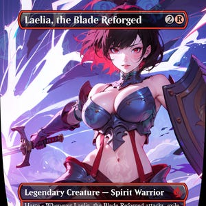Laelia, the Blade Reforged - PROXY Anime Waifu Ver B