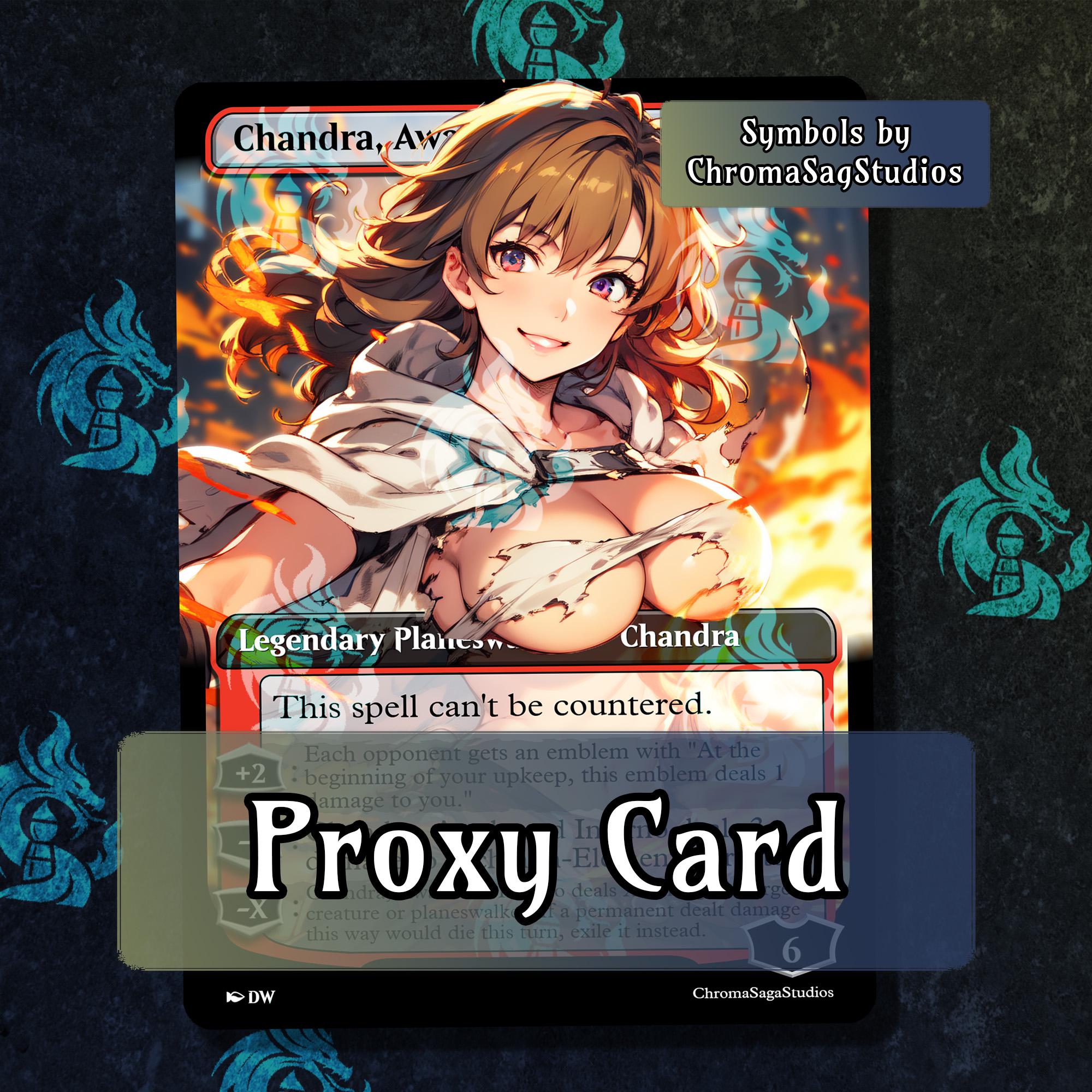 Chandra, Awakened Inferno -   PROXY Anime Waifu Ver B