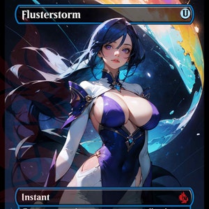 Flusterstorm-   Proxy Anime Waifu Ver C