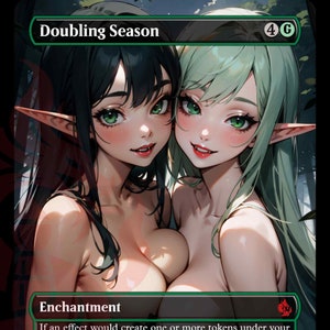 Doubling Season -   Proxy Anime Waifu Ver C