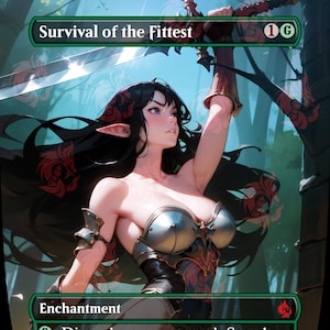 Survival of The Fittest - Proxy Anime Waifu Ver A