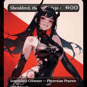 Sheoldred, the Apocalypse -   PROXY Anime Waifu Ver A