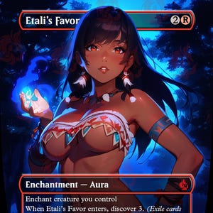 Etali’s Favor - Proxy Anime Waifu Ver A