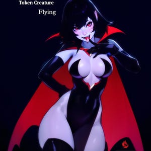 Vampire - PROXY Anime Waifu Ver A TOKEN Flying 2/2