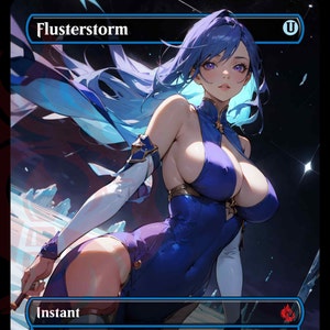 Flusterstorm-   Proxy Anime Waifu Ver B
