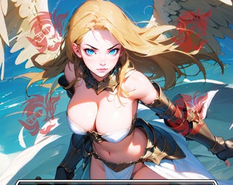 Avacyn, Angel of Hope  -  PROXY Anime Waifu Ver A