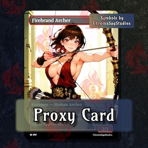 Firebrand Archer  -   PROXY Anime Waifu Ver B