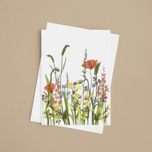 Cartes de voeux | Cartes de voeux à l'aquarelle | Cartes florales | Cartes colorées | Cartes de voeux artistiques | Jolies cartes de voeux
