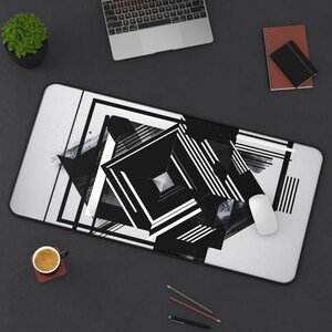 Mesmerizing Geometric Design | Desk Mat | Functional Art | Gift for ...