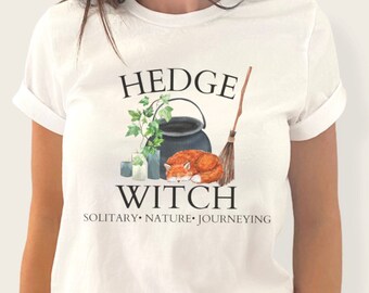 Hedge Witch Shirt, Green Witch, Wicca Shirt, Cottage Witch Shirt, Witchy TShirt, Wiccan Clothes, Witchy Woman Shirt