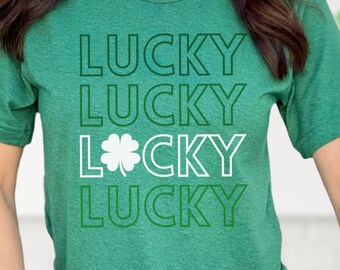 St. Patty's Day Tshirt, Get Lucky Tshirt, Lucky Tshirt, St. Patty's Day Party, Saint Patrick's Day, Green shirt, Drinking Shirt