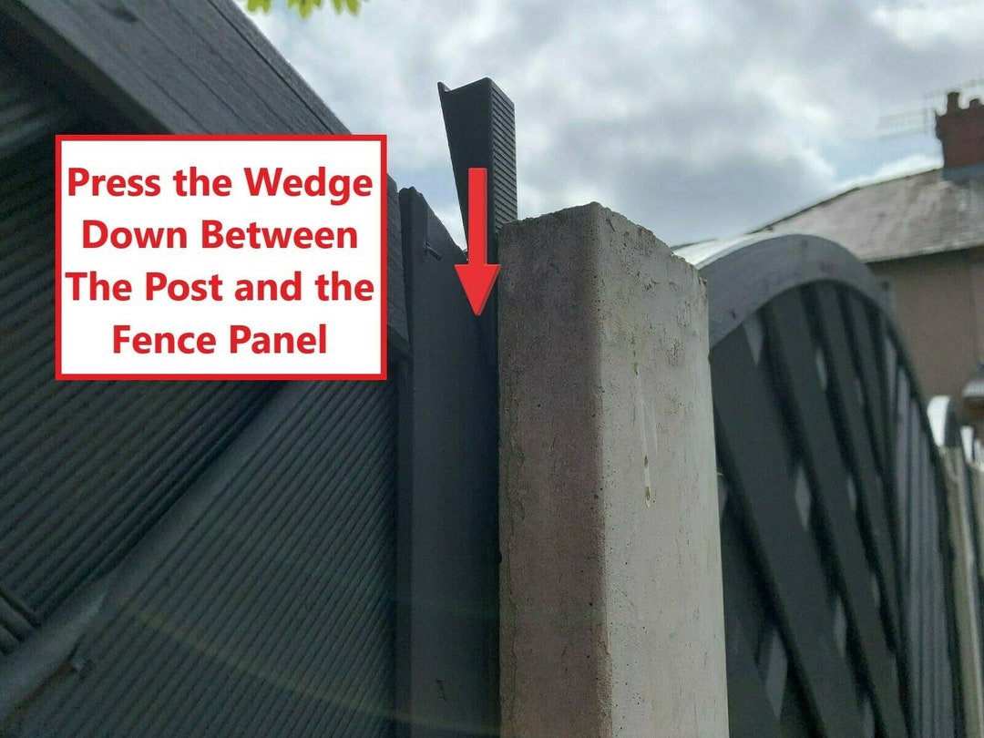Fence Panel Wedges Noise Stoppers Anti Rattle Stops Fence Panel