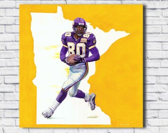 Cris Carter Prints - Vikings Collection