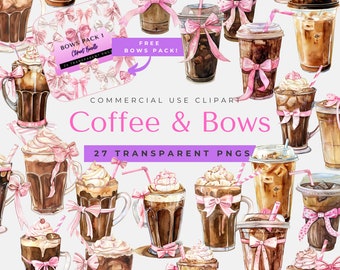 Coffee Lover Png | Pink Bow | Coquette Mama Png | Coquette Iced Coffee Png | I'M A Mom Png | Mom Social Club Png | Trendy Coffee Png