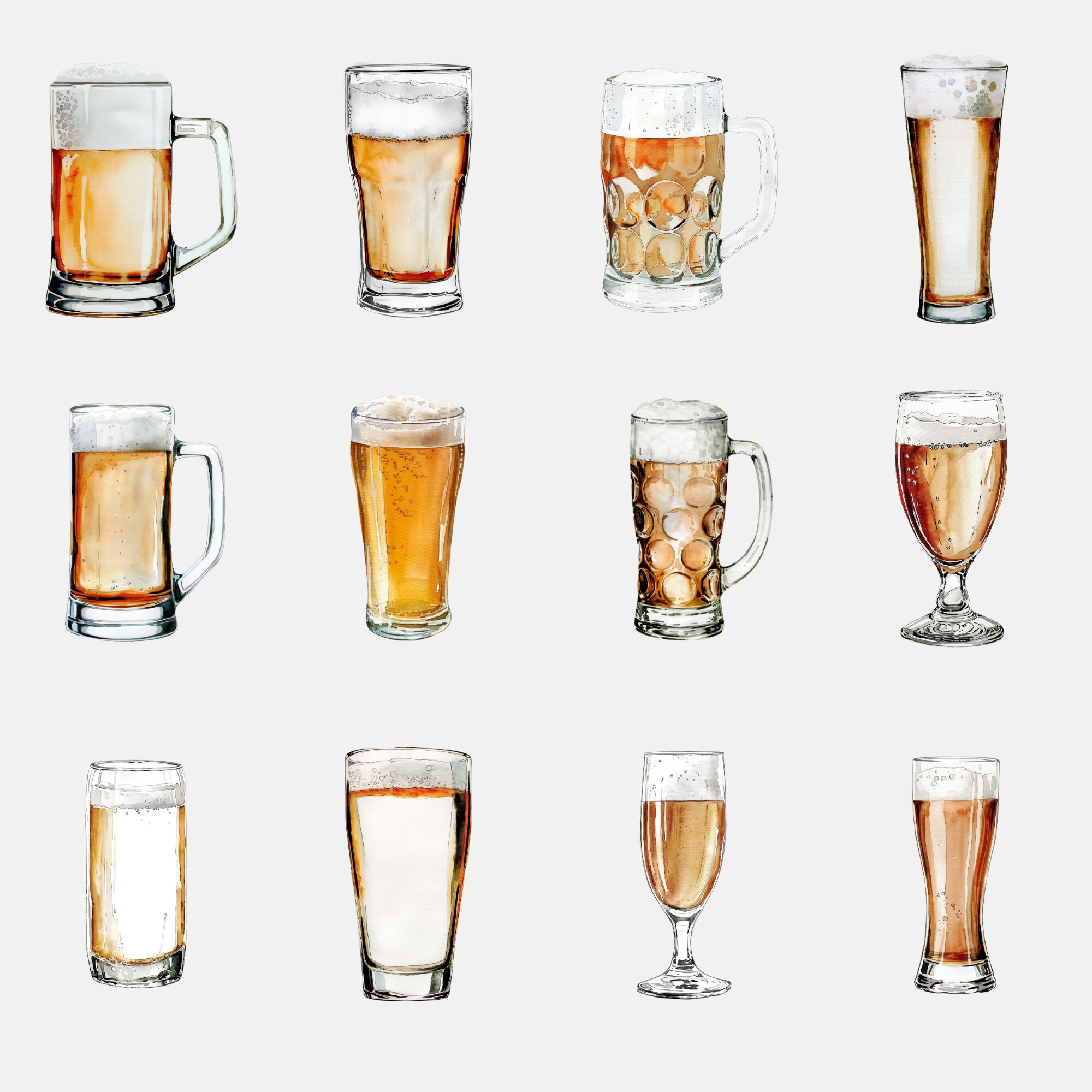 Alcohol Drinks Clipart, Alcoholic Png Cocktail Illustration, Beverage ...