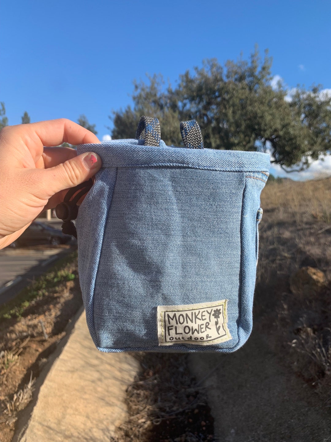 Upcycled Chalk Bag Etsy