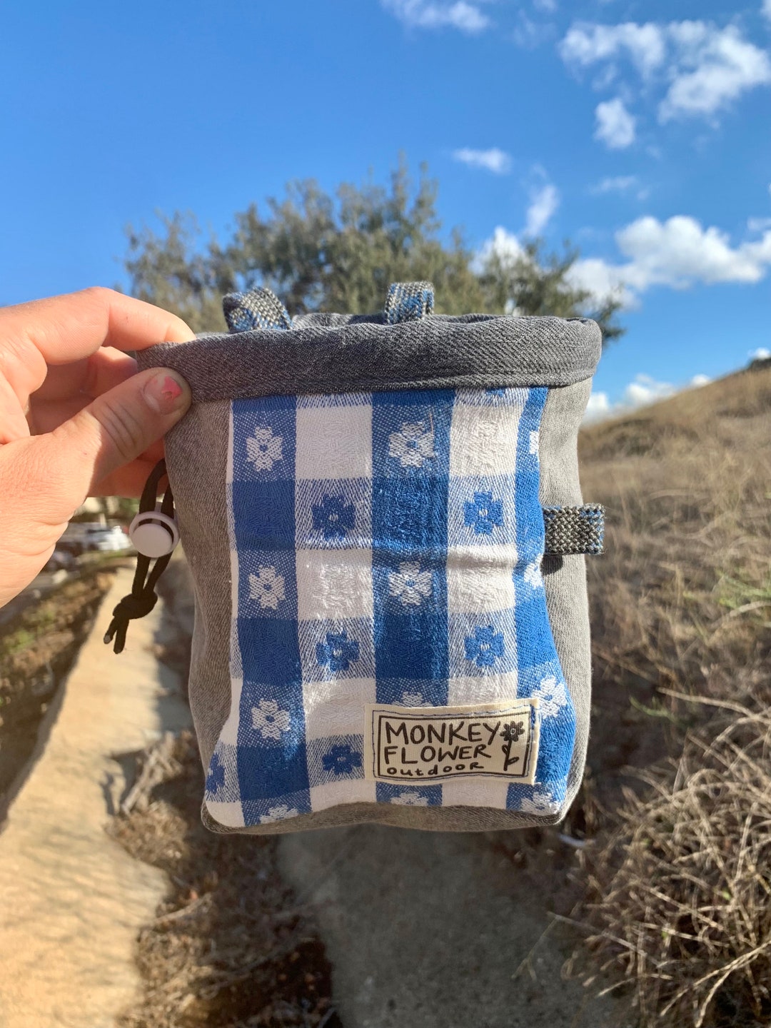 Upcycled Chalk Bag Etsy