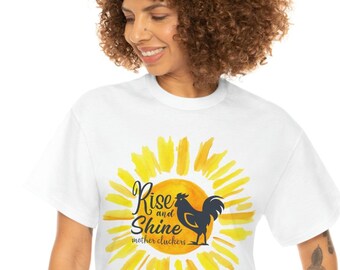 Rise & Shine Unisex Heavy Cotton Tee