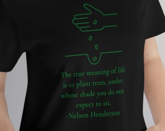 Nelson Henderson Quote Unisex Jersey Short Sleeve Tee
