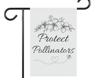 Protect Pollinators Garden & House Banner