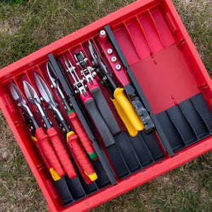 Organizadores de cajones (juego de 3) para caja de herramientas Milwaukee PACKOUT de 3 cajones (48-22-8443)