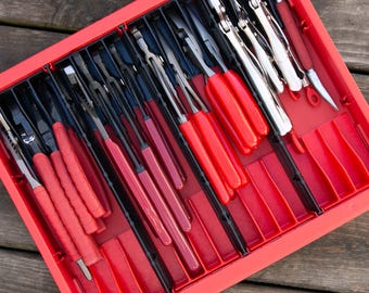 Drawer Organizers (Set of 4) for Milwaukee PACKOUT 4-Drawer Tool Box (48-22-8444)