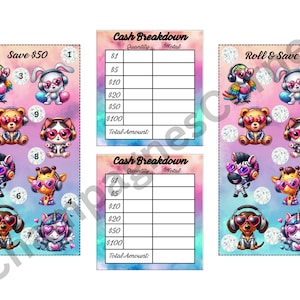 Mini Savings Challenge-Party Animals Digital