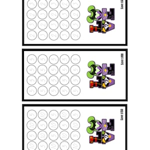 Mini Savings Challenge-Evil Villains Digital