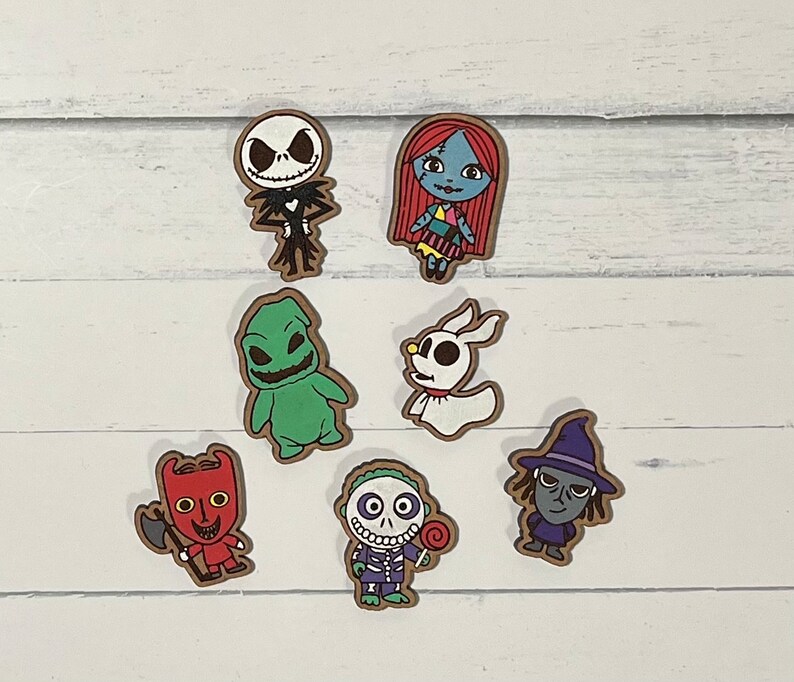 Number Draw - Nightmare Jack - Etsy