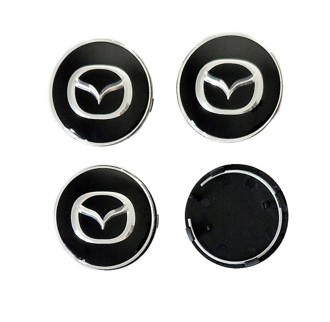 4x Wheel Center Caps Mazda 64 / 60 Mm, Hub Caps, Wheel Cap, Nabendeckel