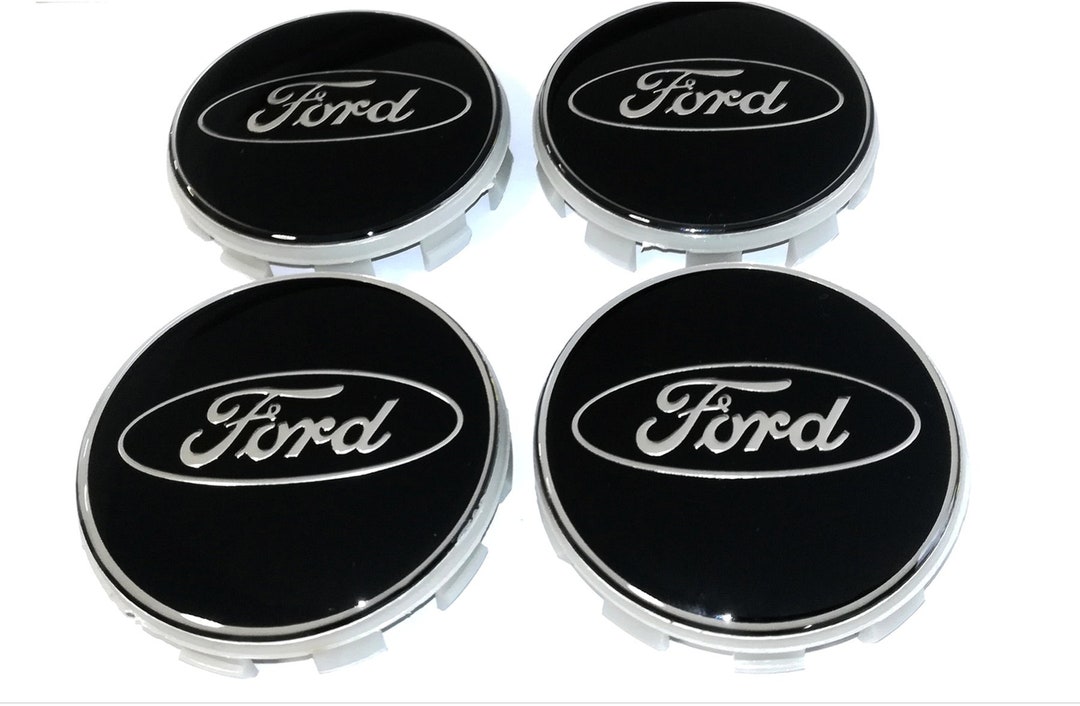 4x Center Caps Ford 68/65 Mm, Hub Caps, Wheel Cap, Nabendeckel