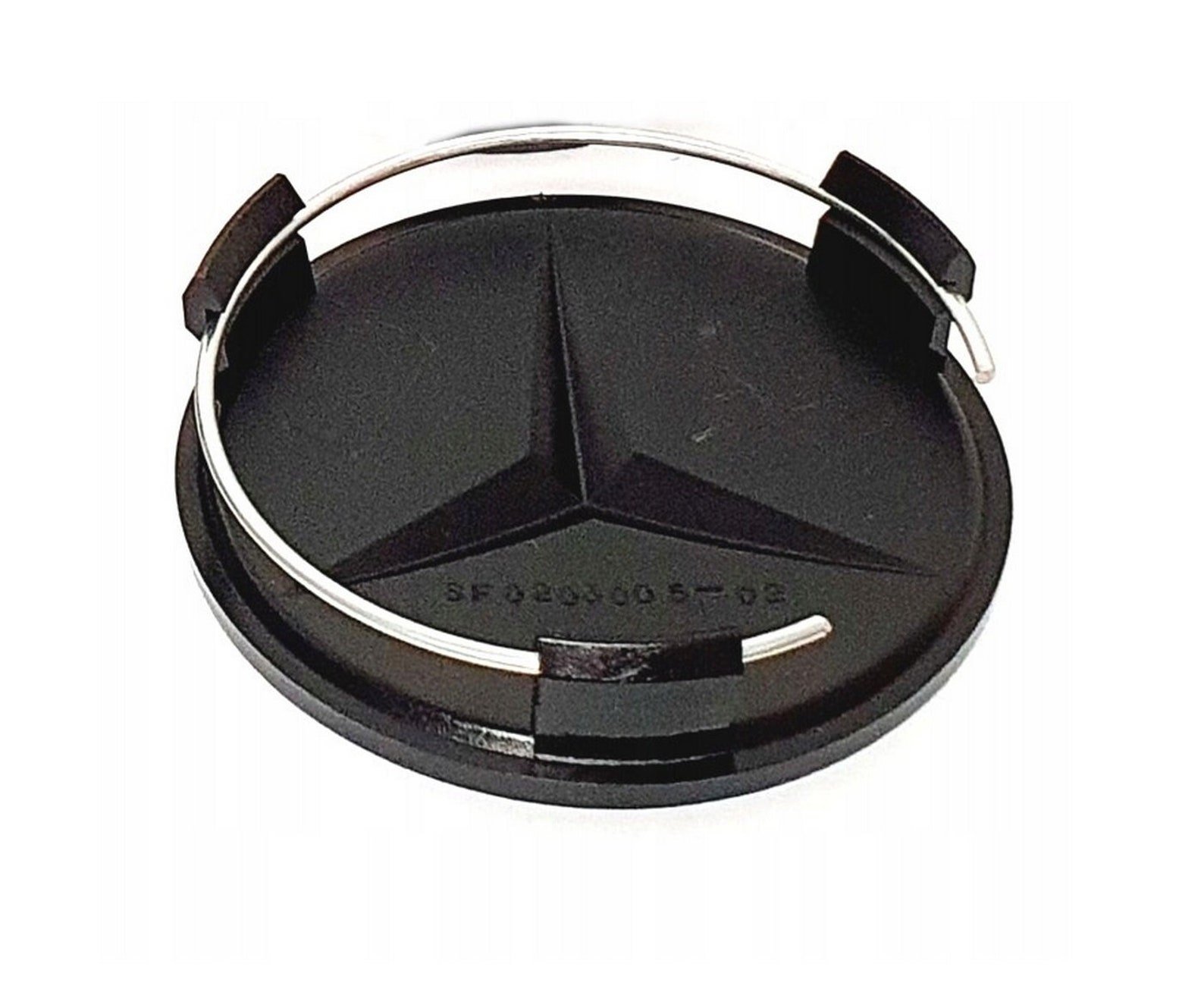 4x Mercedes Wheel Center Caps 75 Mm, Hubcaps, Nabendeckel, Radkappen