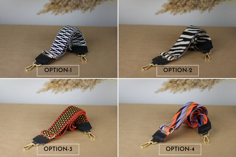 Black Leather Bag Strap for Women Strap for Bags With GOLD Etsy