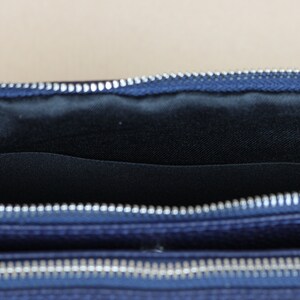 Sac à bandoulière en cuir bleu marine pour femme avec bretelles à motifs supplémentaires, sac à bandoulière en cuir, sac à bandoulière de différentes couleurs image 8