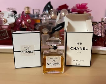 CHANEL No 5 1970 ？ ヴィンテージ 香水 SEALED CHANEL No 5 Perfume 1970-1987 1/4 Ounce Two Original