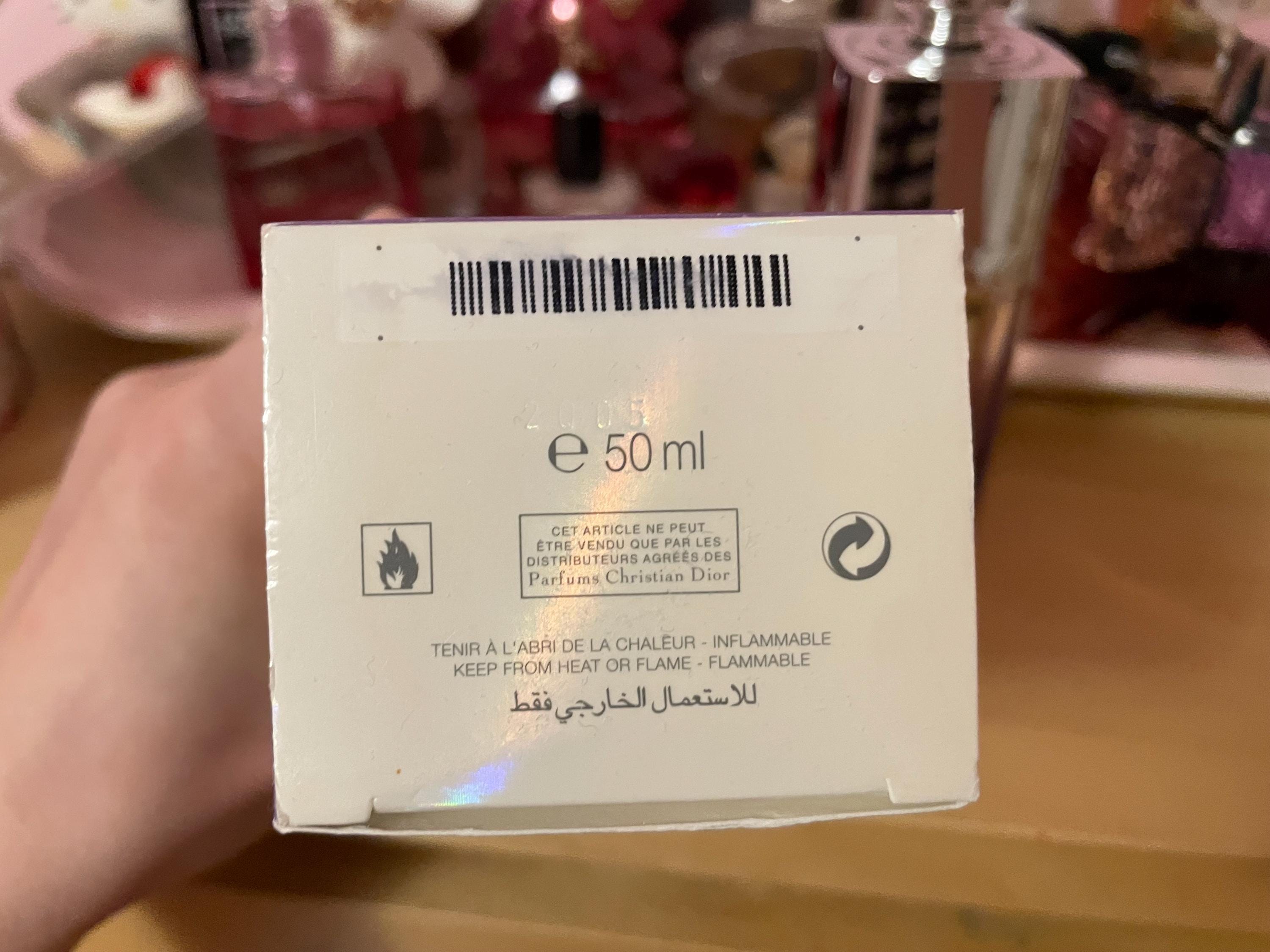 Rare Discontinued Dior Addict Eau Sensuelle EDT 50ml Sprayed